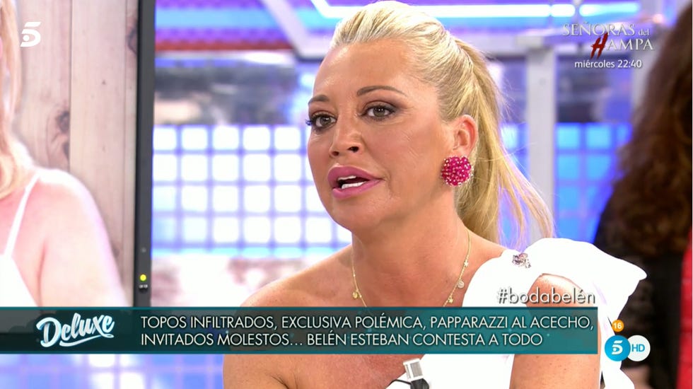 Belén Esteban, Jorge Javier Vázquez, Sábado Deluxe, Belén Esteban boda, Belén Esteban deluxe