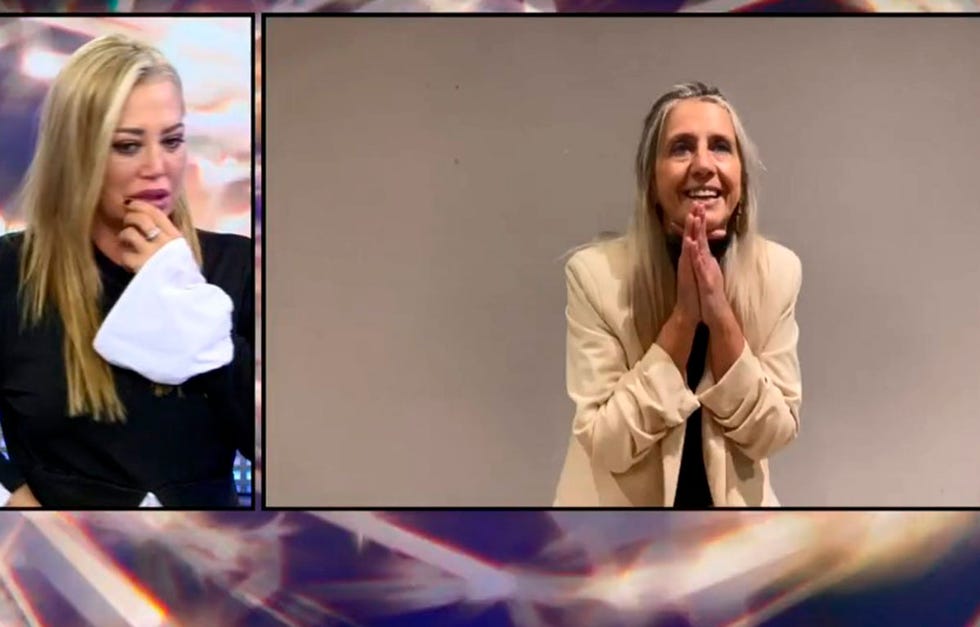 belén esteban recibe una broma por su 48 cumpleaños en 'sálvame'