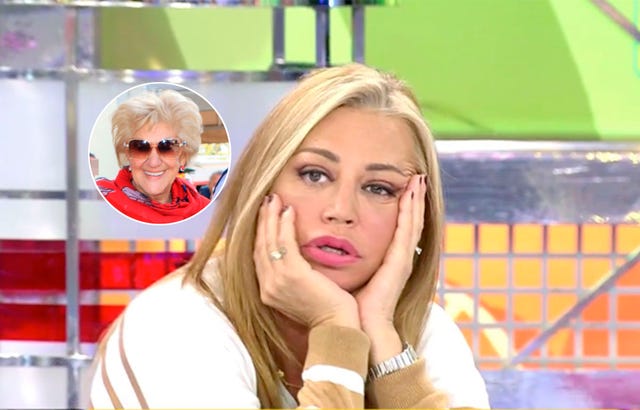 belén esteban le envía un mensaje a carmen bazán
