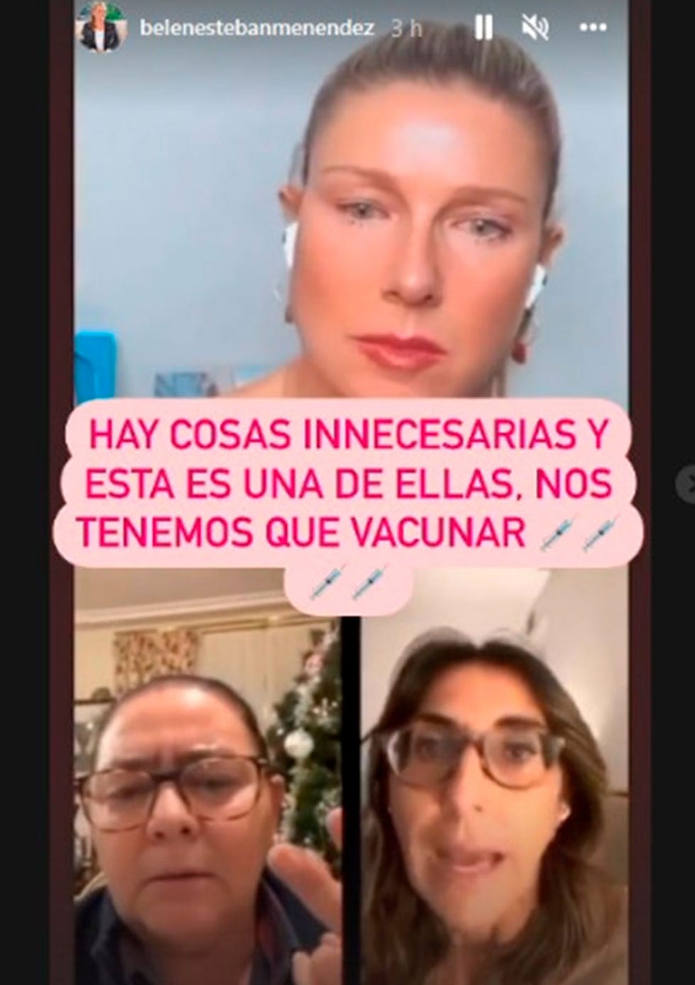 belén esteban y su contundente contra paz padilla "hay que vacunarse"