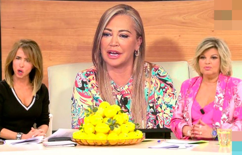 belén esteban regresa a 'sálvame' tras superar el covid