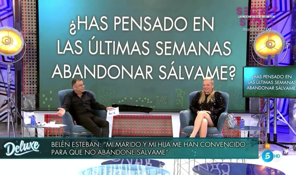 belén esteban en el polideluxe