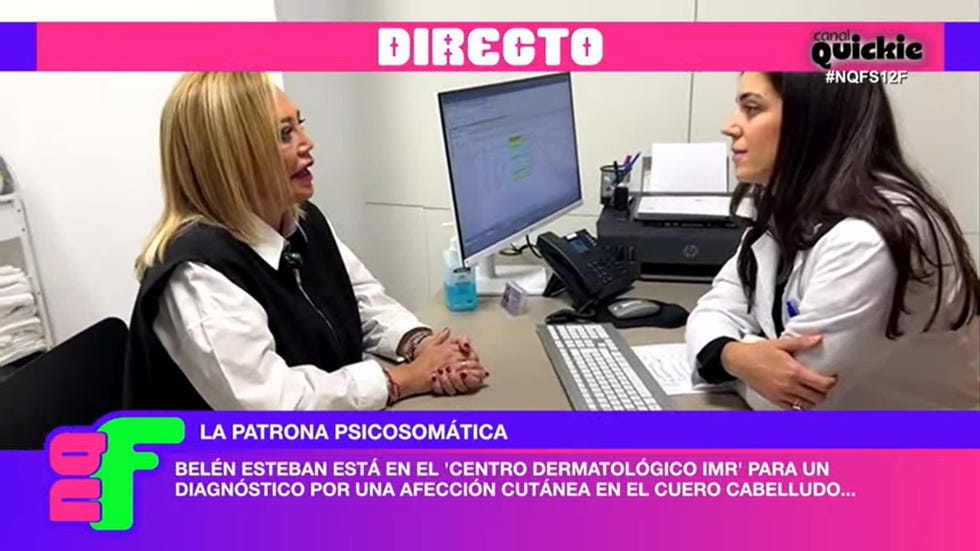 belen esteban medico dermatologo pelo
