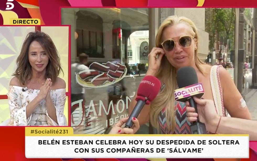 Belén Esteban, Gema López, Lydia Lozano, María Patiño, Mila Ximénez, Sálvame, Belén Esteban celebra su despedida de soltera con sus compañeras de Sálvame,Belén despide su soltería con sus compañeras, Belén Esteban celebra su segunda despedida de soltera, Belén Esteban, despedida de soltera con sus compañeras de 'Sálvame'