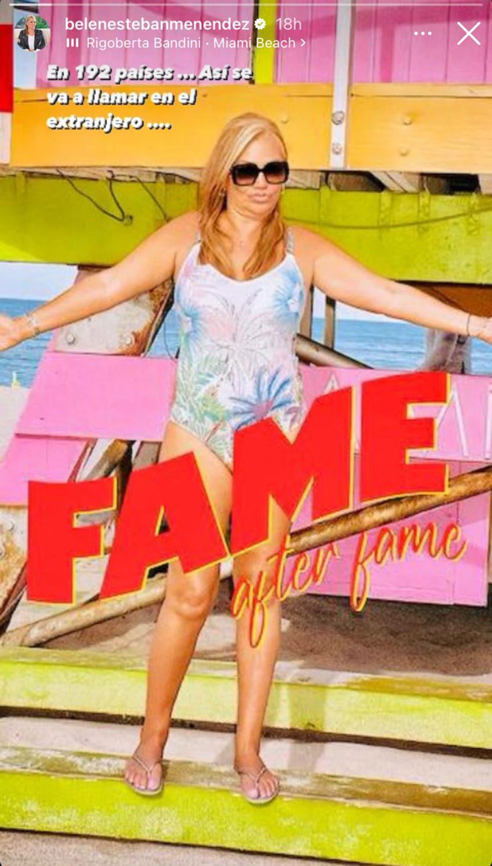 belen esteban revela que salvese quien pueda se llamara fame after fame para su estreno en otros paises