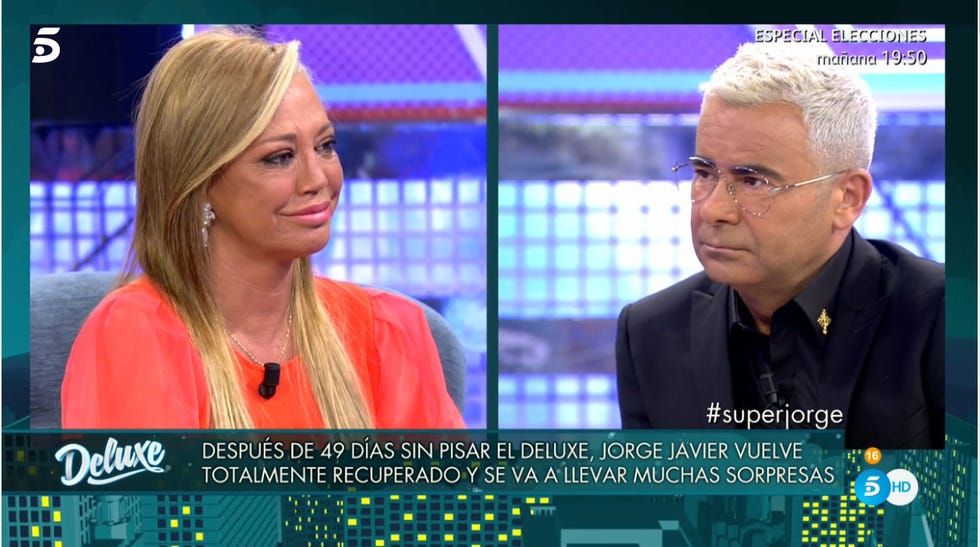 Jorge Javier Vázquez y Belén Esteban