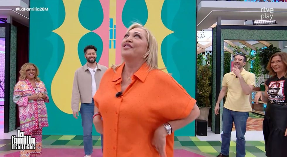 belen esteban en la familia de la tele