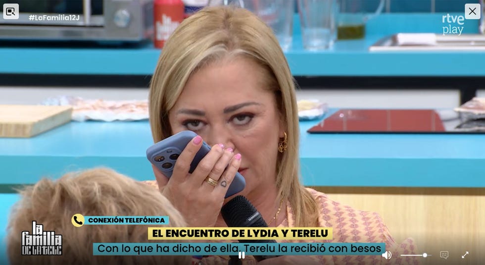 belen esteban en la familia de la tele