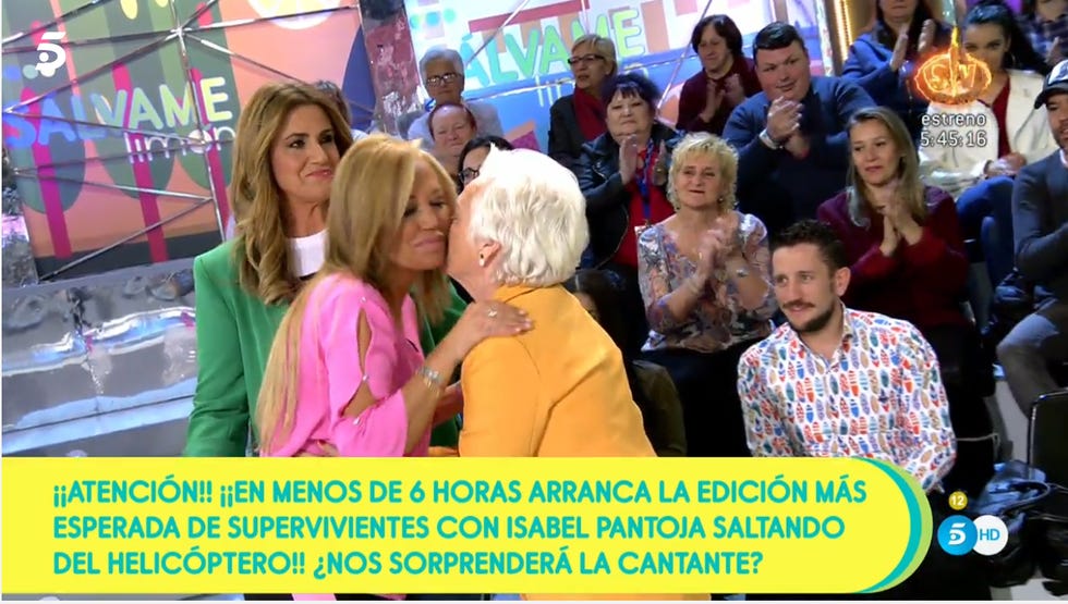 Belén Esteban y Carmen Menéndez