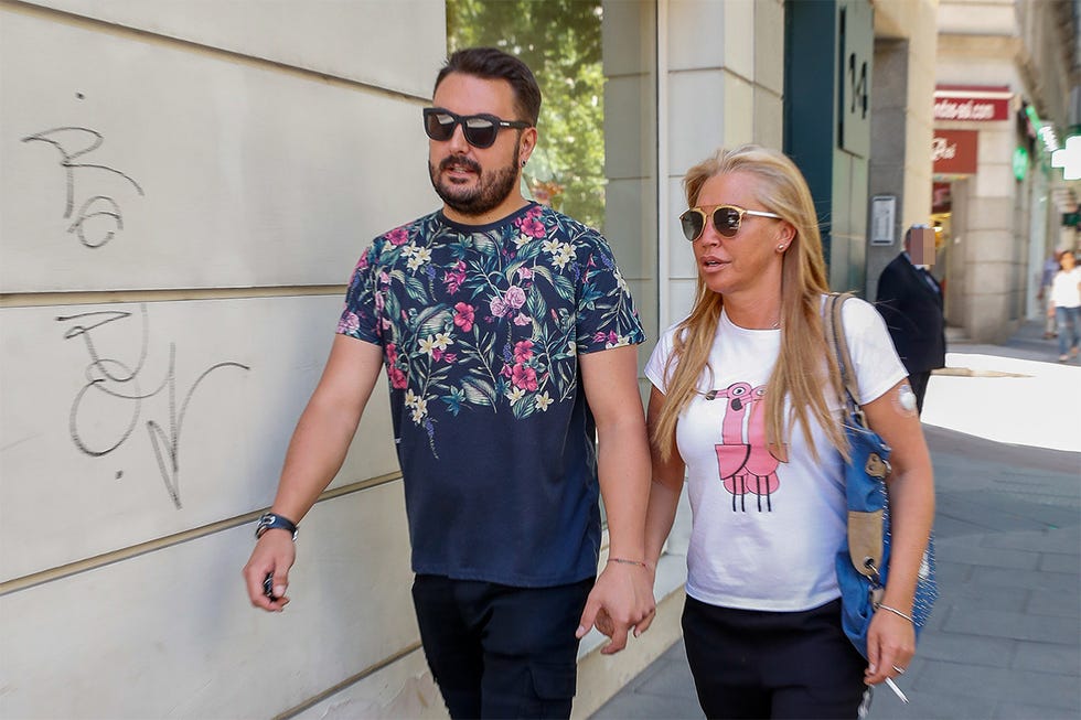 Belén Esteban y Miguel Marcos
