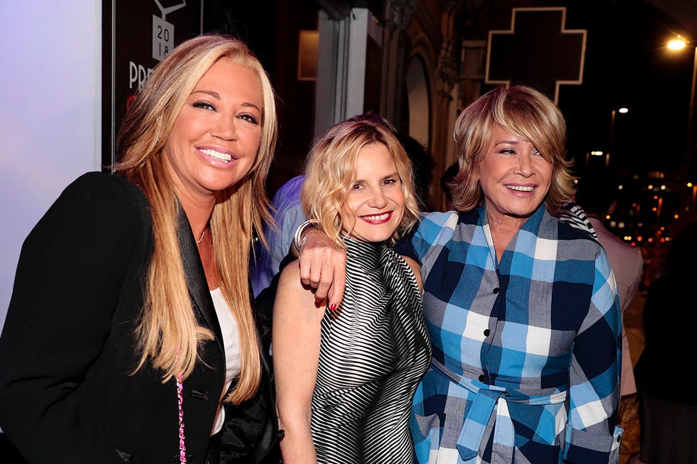 Belén Esteban, Mila Ximénez y Eugenia Martínez de Irujo en los IV EDICION DE LOS PREMIOS CHICOTE EN  MADRID