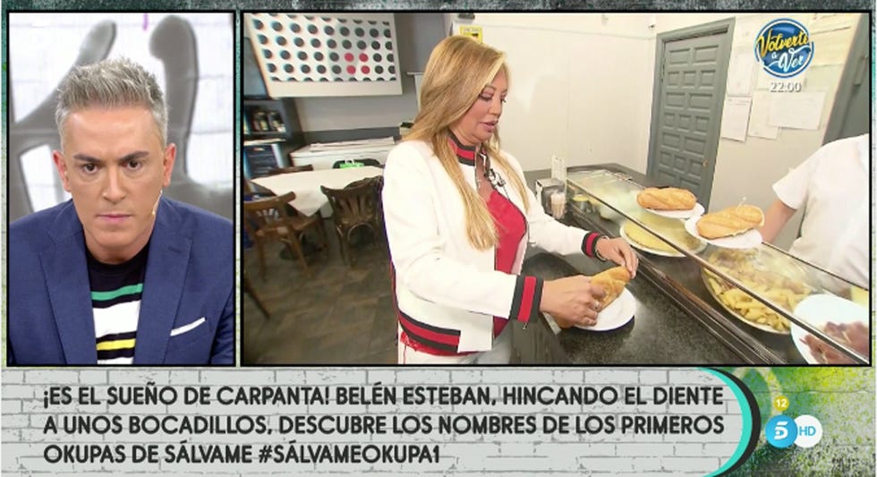 Belén Rodríguez, Chelo García Cortés, Sálvame, Sálvame Okupa, Víctor Sandoval, concursantes Sálvame Okupa, Belén Esteban, Kiko Hernández,