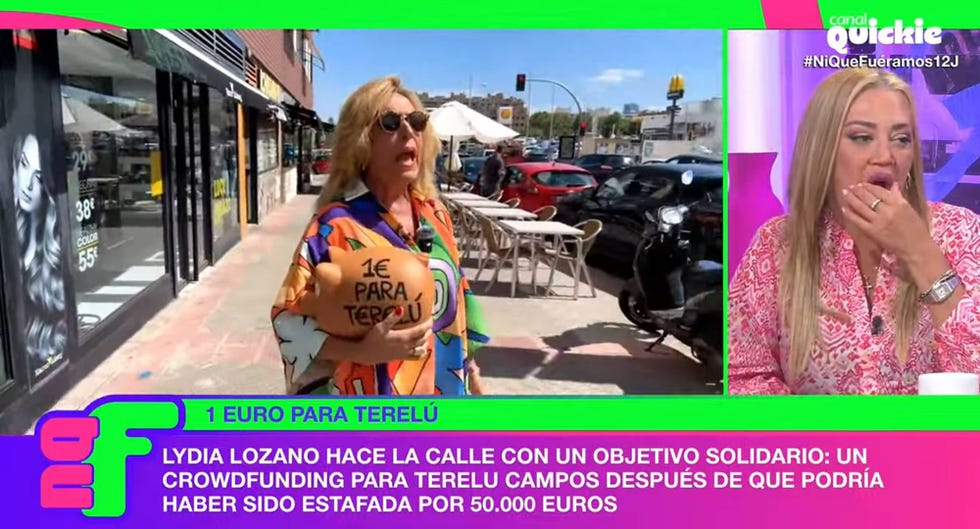 la de paracuellos en el plato de quickie