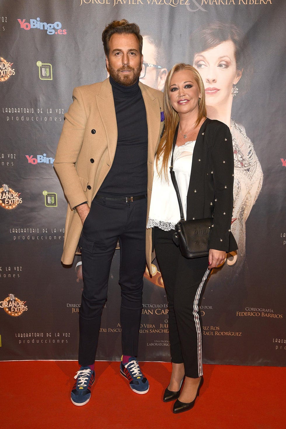 Raúl Prieto con Belén Esteban