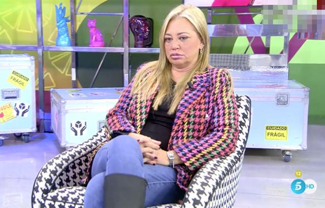 belén esteban, entre lágrimas, en 'sálvame' te contamos qué le ha pasado
