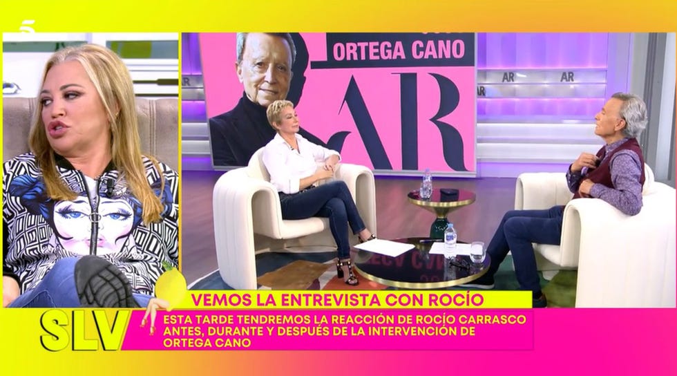 la colaboradora habla del polémico mensaje de ortega cano a su mujer
