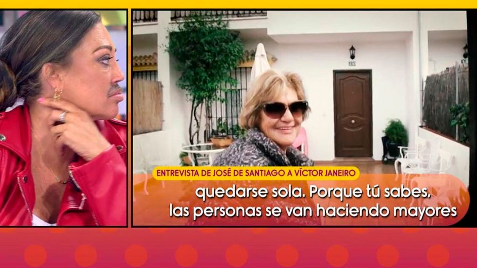 belén esteban le envía un mensaje a carmen bazán
