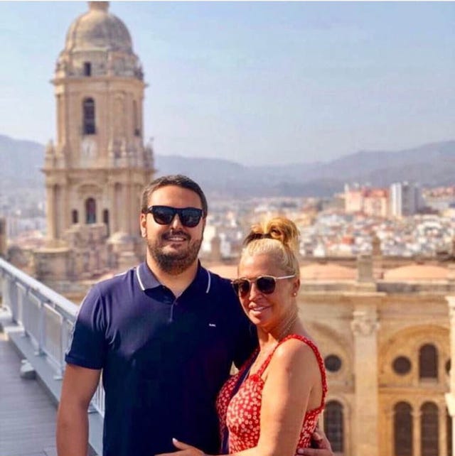 Belén Esteban y Miguel Marcos