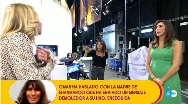 Belén Rodríguez, María Patiño, Sálvame, Belén Ro, Belen Rodriguez y María Patiño discusión
