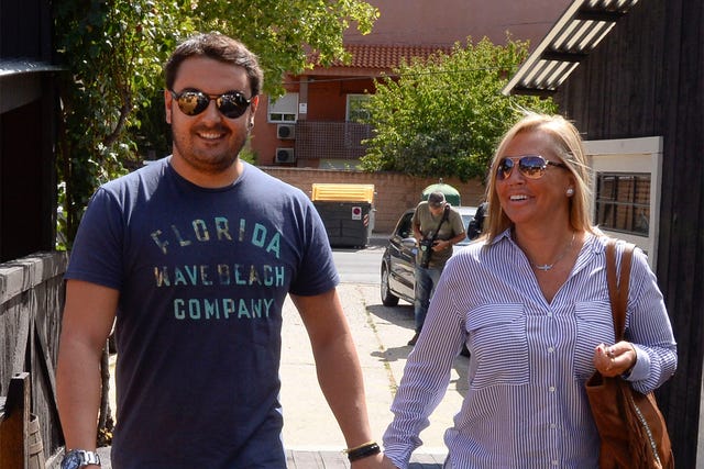 Belén Esteban y Miguel Marcos