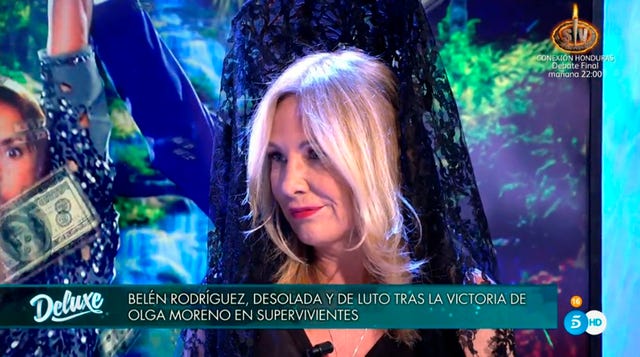 belén rodríguez, reventada por la victoria de olga moreno en 'supervivientes 2021'
