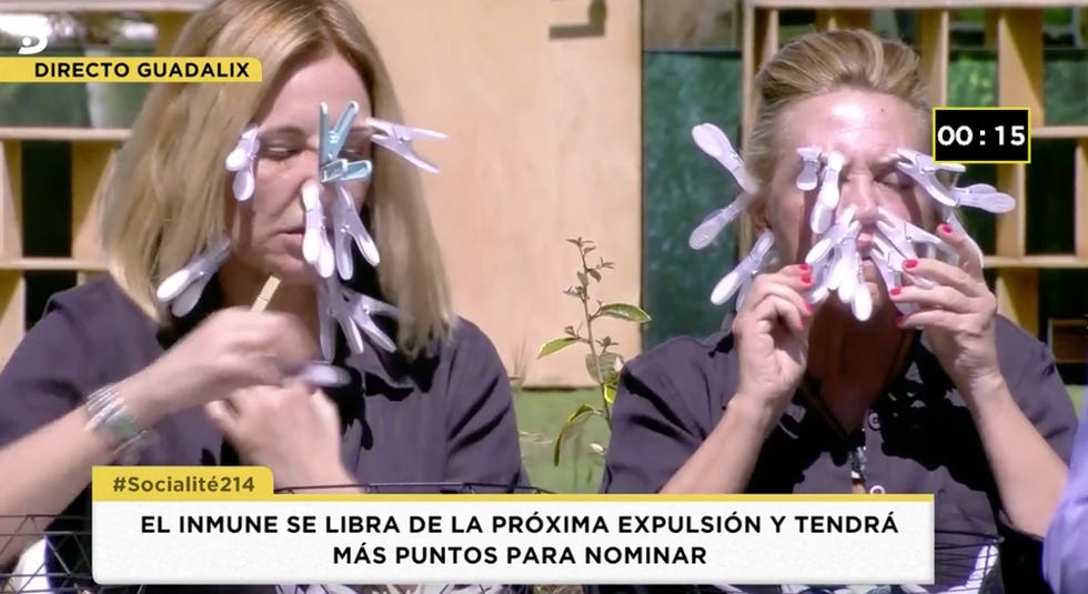 Anabel Pantoja, Sálvame, Sálvame Okupa, Anabel gana la primera prueba de 'Sálvame Okupa', Anabel gana la prueba de inmunidad , Anabel Pantoja pisa fuerte en 'Sálvame Okupa', Anabel se convierte en la primera inmune