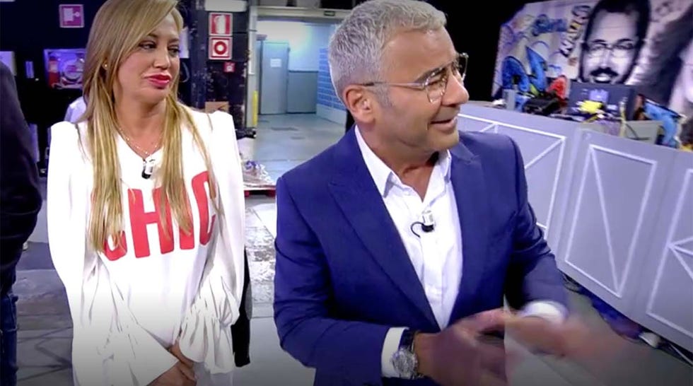 Belén Esteban y Jorge Javier Vázquez