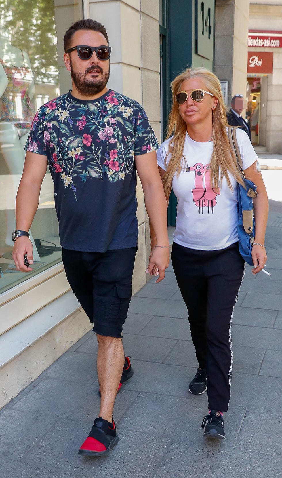 Belén Esteban y Miguel Marcos en un centro de belleza