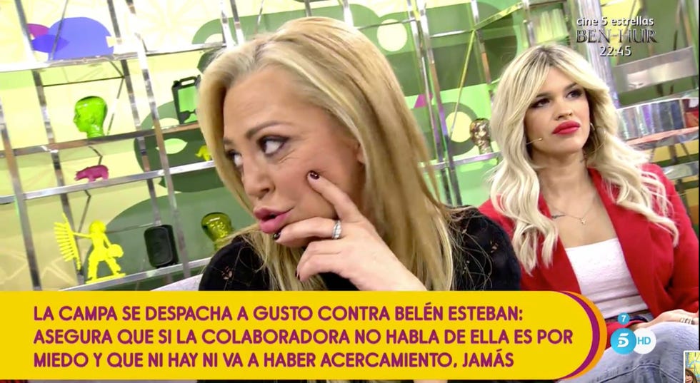 Belén Esteban contesta a Campanario y Jesulín