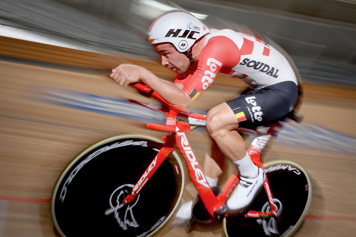 CYCLING ROUBAIX HOUR RECORD TRAINING CAMPENAERTS