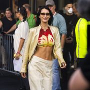 new york, new york   september 12 bella hadid attends the vogue world fashion show during new york fashion week the shows in the meat packing district on september 12, 2022 in new york city photo by gothamgc images