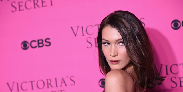 Bella Hadid at the Victoria's Secret viewing party