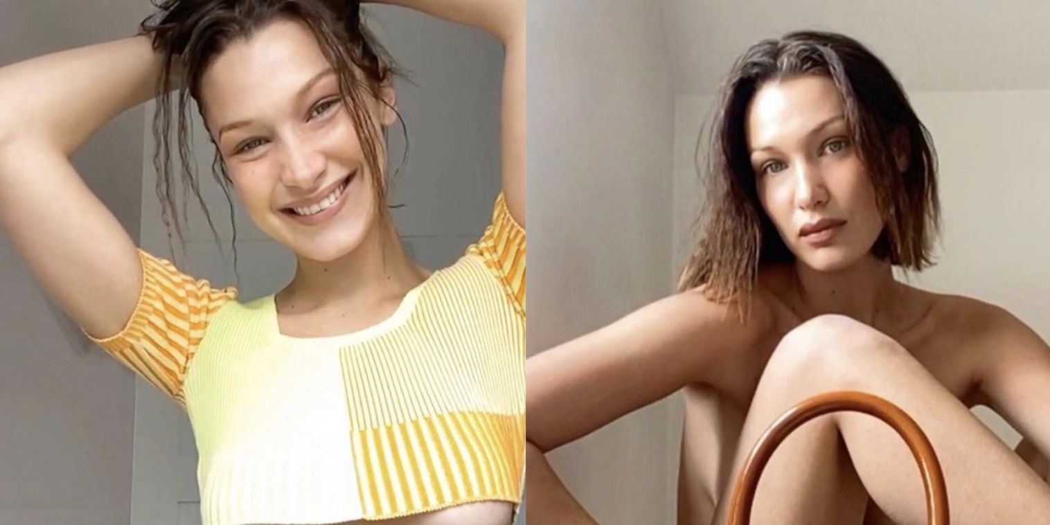 Bella Hadid Posed Naked for Jacquemus﻿ in New Instagram Photos