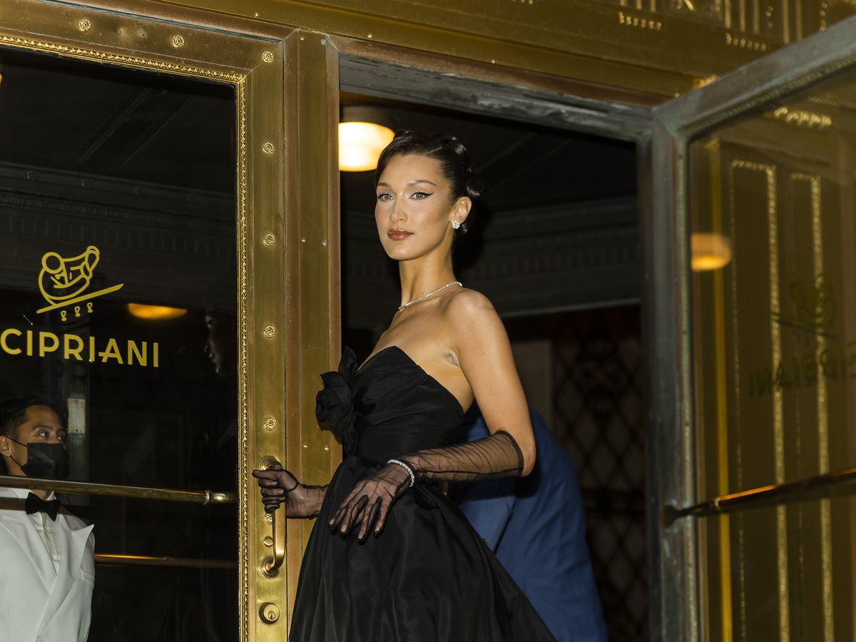 Bella Hadid Puts a '90s Spin to Dior Outfits