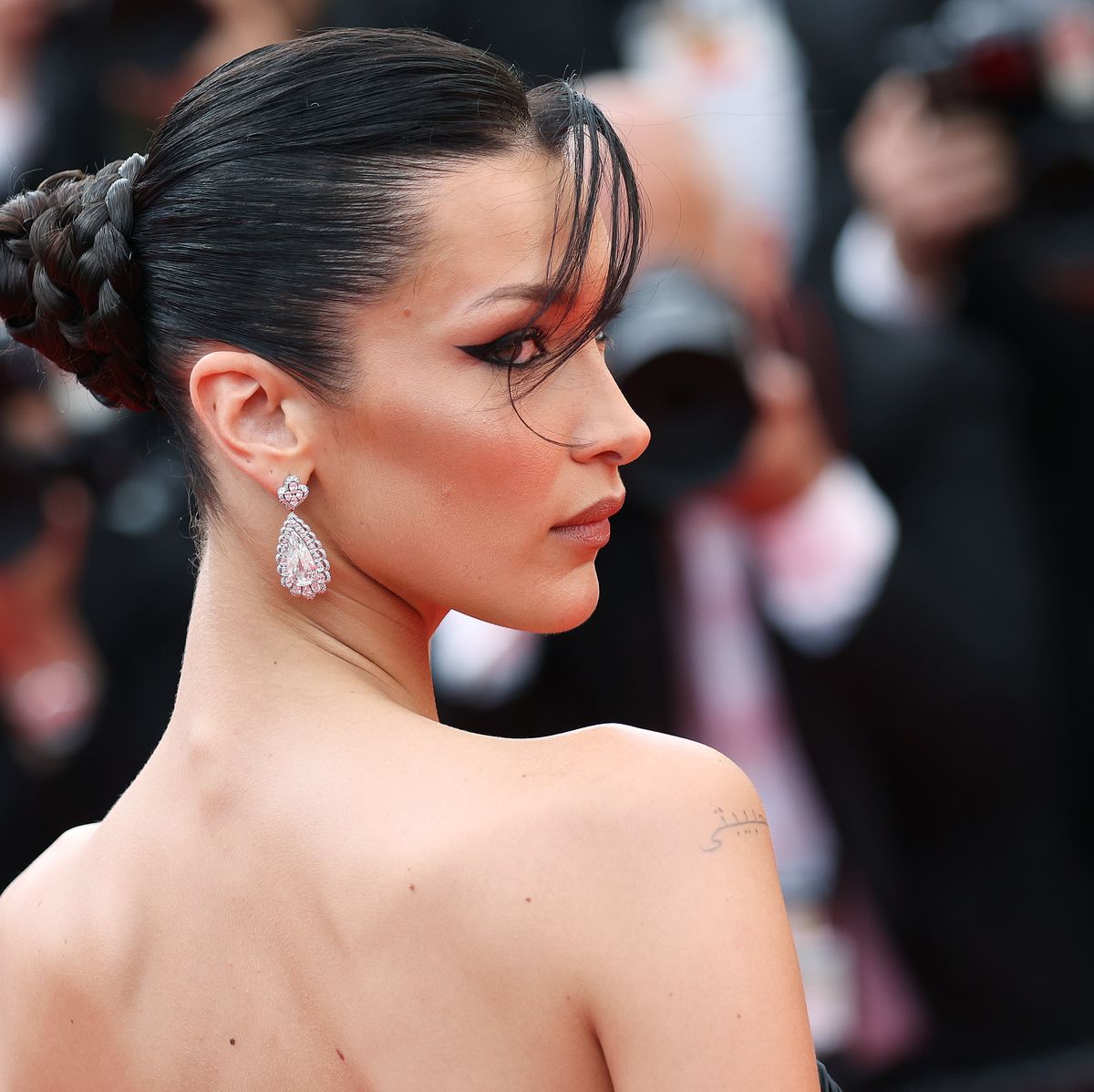 The Story Behind Bella Hadid's Versace Gown at Cannes Film Festival 2022