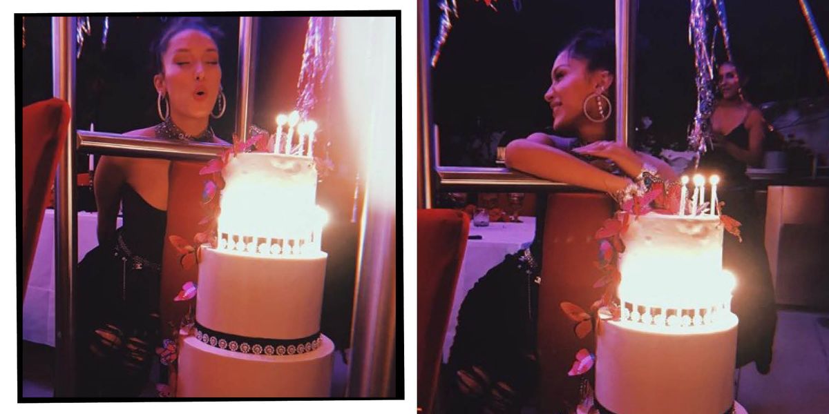 Bella Hadid Celebrated Her Birthday in Vintage Gucci From 1998