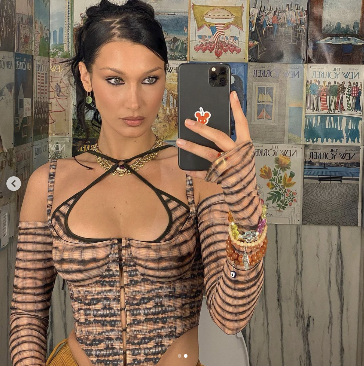 The Earrings Bella Hadid Wears on Repeat Are Surprisingly Affordable