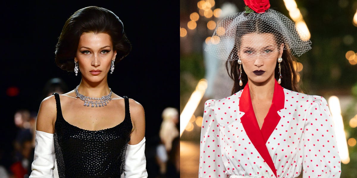 Bella Hadid  Runway Compilation 2020 