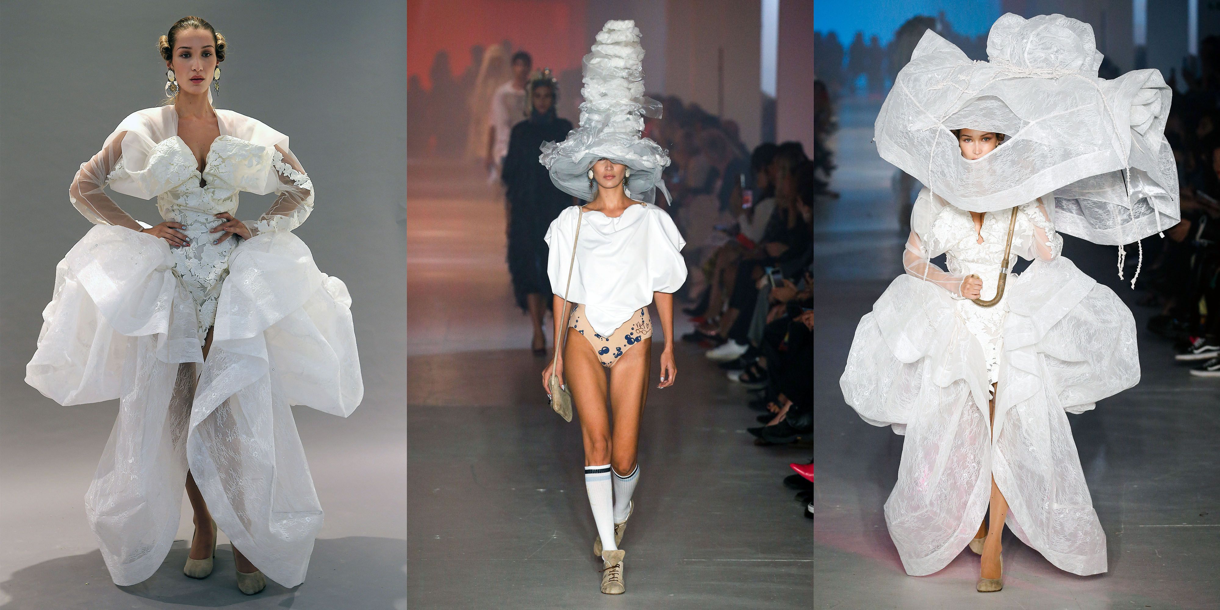 Paris Fashion Week: Bella Hadid was a dream in Vivienne Westwood