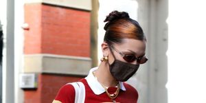 new york, ny   december 23 bella hadid is seen on december 23, 2020 in new york city  photo by jose perezbauer griffingc images