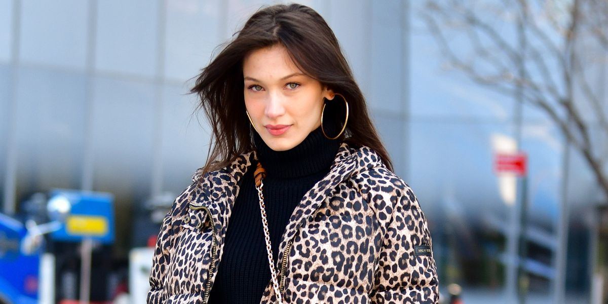 See Bella Hadid's New Two-Toned Fire Red Hair