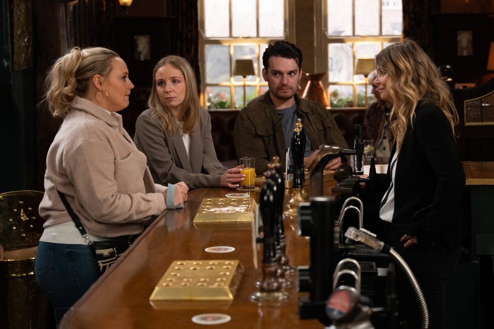 belle dingle, charity dingle, tracy robinson, emmerdale