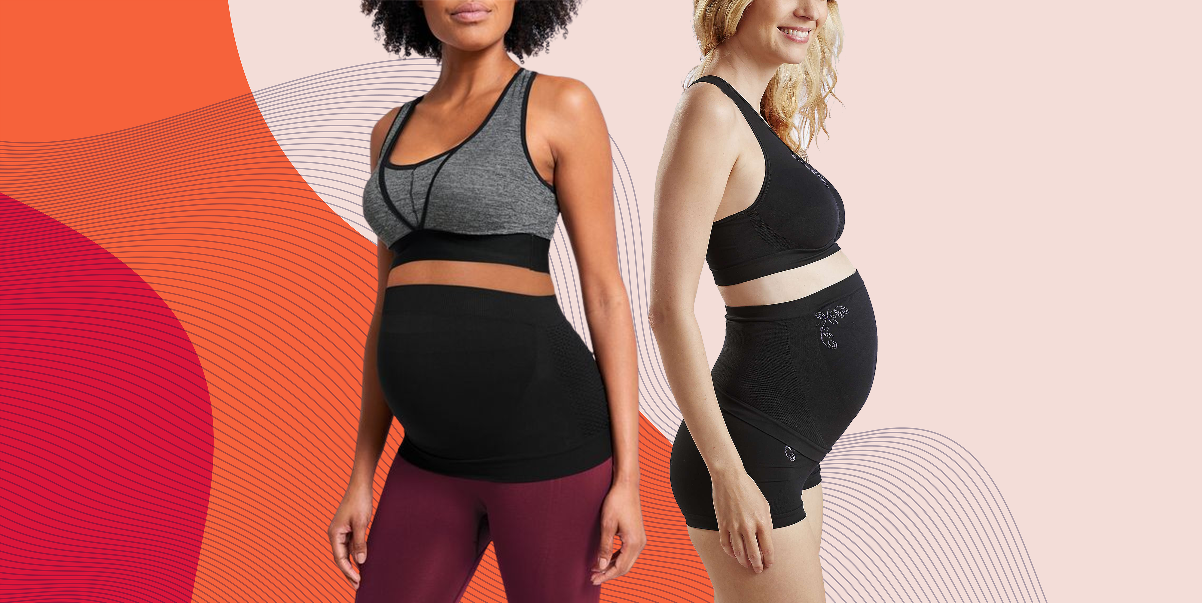 2-in-1 Bandit™ — Maternity & Postpartum Belly Support Band/Hip Wrap – Belly  Bandit