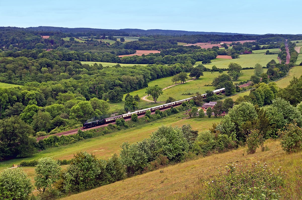 I Rode the Belmond British Pullman Through English Countryside