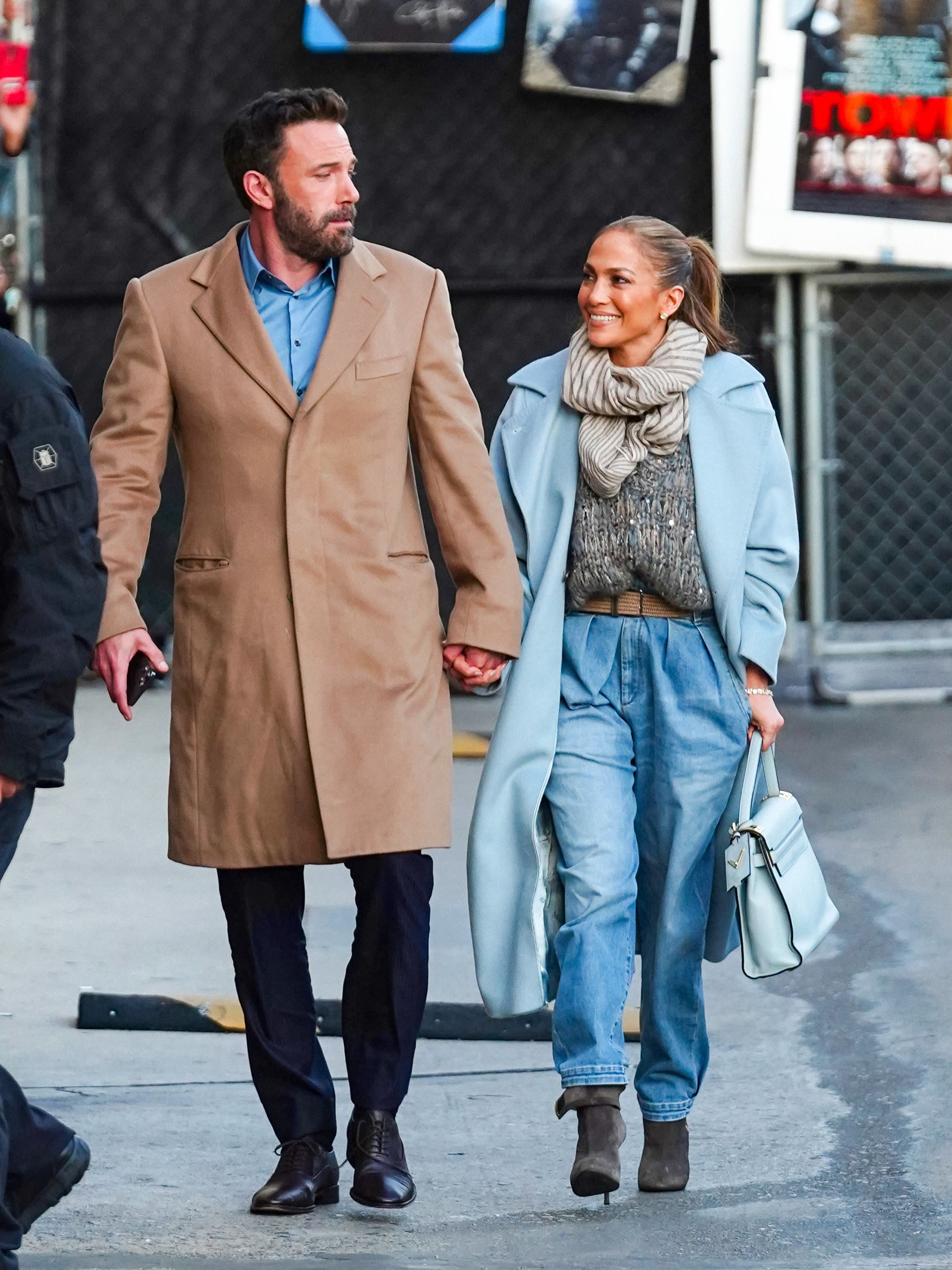 Aww, J.Lo and Ben Affleck Are Color-Coordinating