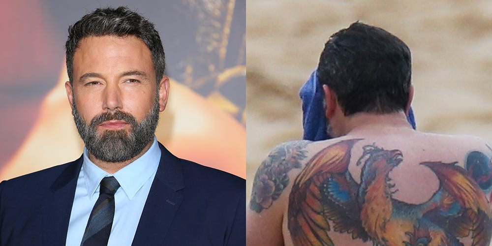 Ben Affleck finally speaks out about the massive back tattoo he said ...