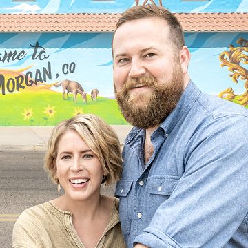 as seen on home town takeover, the mural in downtown fort morgan, co is completed as part of the revitalization efforts