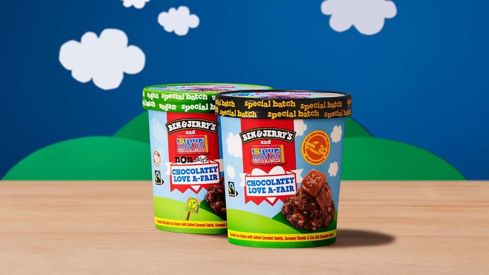 ben and jerry's tony's chocolonely ice cream