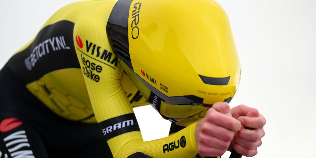 Visma-Lease a Bike’s New Time Trial Helmets Are Ridiculous