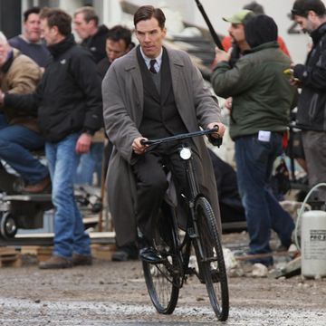 Benedict Cumberbatch bicycle
